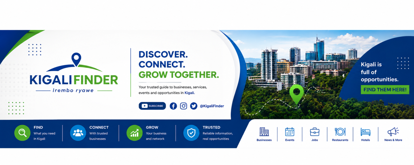Kigali finder platform cover