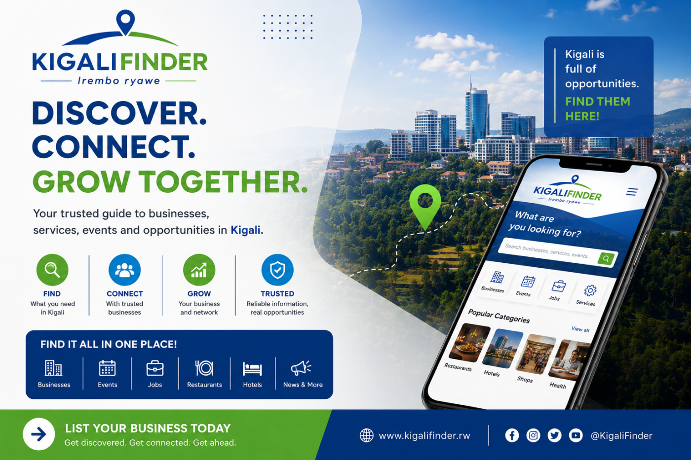 Kigali finder platform